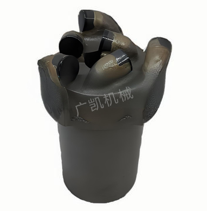 加强平头内凹型PDC烧结体钻头