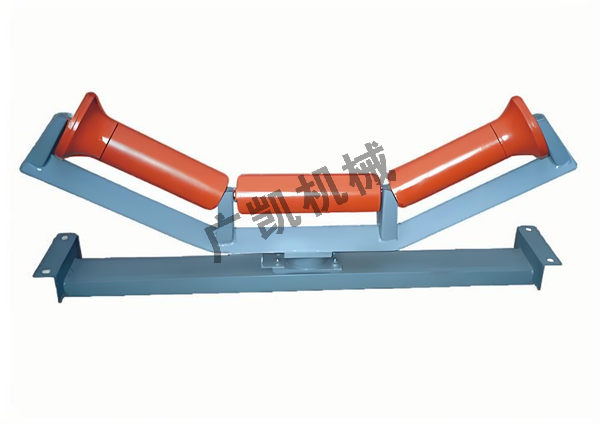 摩擦上调心托辊组