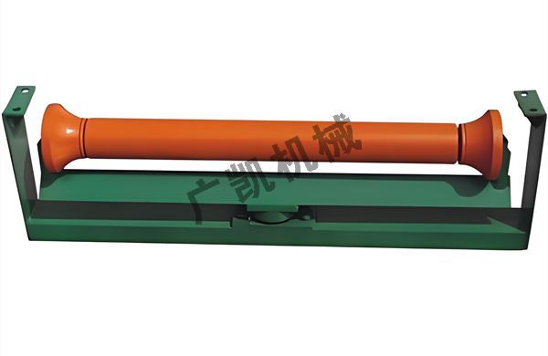 摩擦下调心托辊组