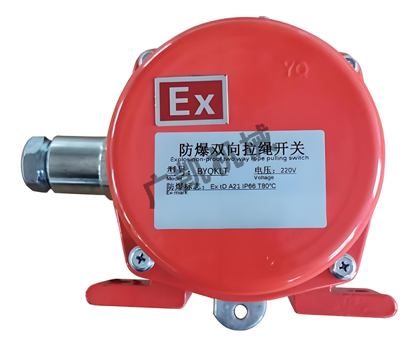 防爆双向拉绳开关