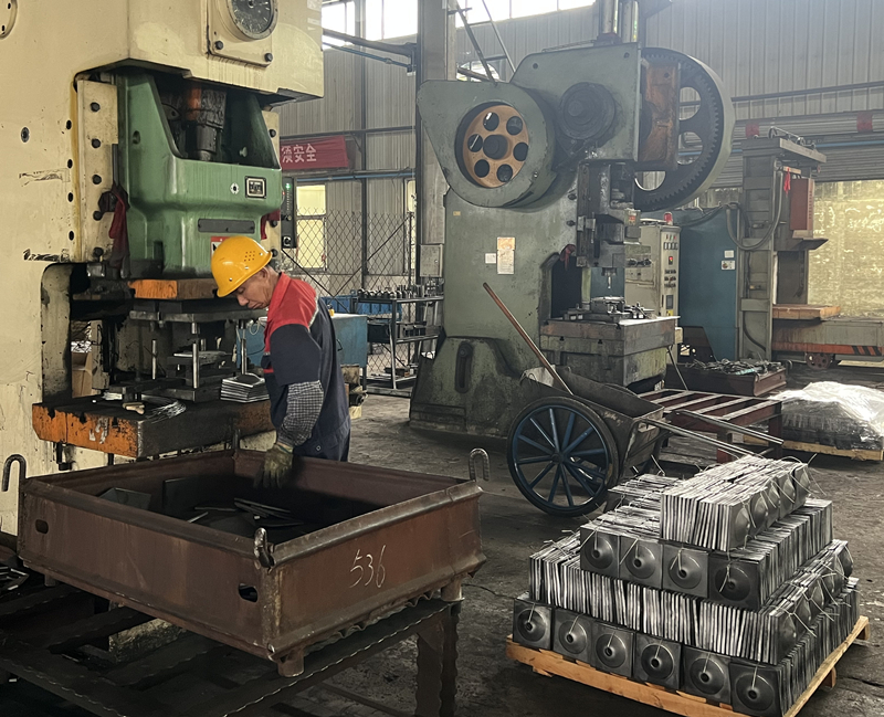 矿用托盘生产车间